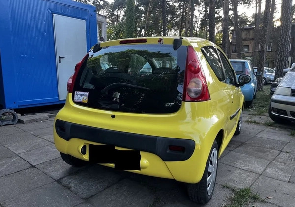 Peugeot 107 cena 9900 przebieg: 94000, rok produkcji 2006 z Dobre Miasto małe 154